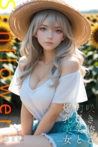 【b122bpkcl04232】Sunflower 咲き誇る向日葵と爆乳美女【BigTitsClub】【vol.080】