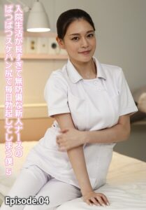 【b401btmep13052】入院生活が長すぎて無防備な新人ナースのぱつぱつスケパン尻で毎日勃起してしまう僕 5 Episode.04