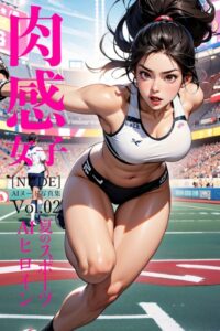 【k740aplst06972】肉感女子 -夏のスポーツAIヒロイン- ［NUDE］ AIヌード写真集 Vol.02