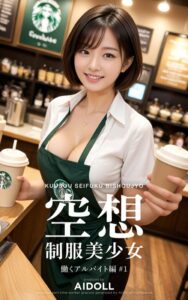 【k740aplst07713】空想制服美少女 働くアルバイト編 ＃1