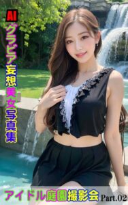 【k769aneme05584】AIグラビア 妄想美女写真集 アイドル庭園撮影会Part02