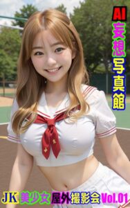 【k769aneme05609】AI妄想写真館 JK美少女 屋外撮影会 Vol.01