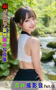 【k769aneme05662】AIグラビア 妄想美女写真集 森林撮影会Part01