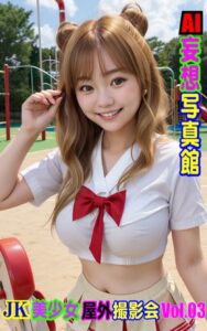【k769aneme05723】AI妄想写真館 JK美少女 屋外撮影会 Vol.03