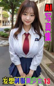 【k769aneme05960】AI写真集 妄想制服美少女 13