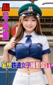 【k769aneme06226】AI写真集 妄想鉄道女子撮影会 11