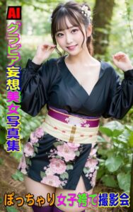 【k769aneme06278】AIグラビア 妄想美女写真集 ぽっちゃり女子袴で撮影会