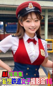 【k769aneme06279】AI写真集 妄想鉄道女子撮影会 16