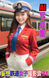 【k769aneme06443】AI写真集 妄想鉄道女子撮影会 21