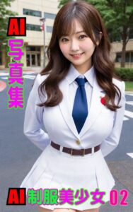 【k769aneme06504】AI写真集 AI制服美少女02