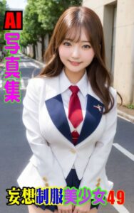 【k769aneme06521】AI写真集 妄想制服美少女 49