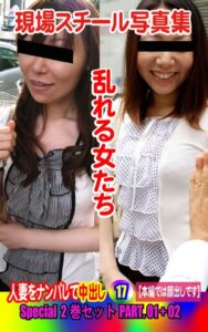 【k769aneme06525】Special2巻セット 現場スチール写真集 乱れる女たち 人妻をナンパして中出し17 PART.01＋02