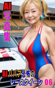 【k769aneme06555】AI写真集 AIババア恐怖のレースクイーン06