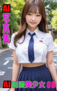 【k769aneme06616】AI写真集 AI制服美少女08