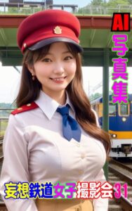 【k769aneme06653】AI写真集 妄想鉄道女子撮影会 31
