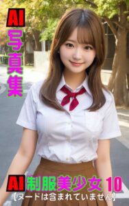 【k769aneme06672】AI写真集 AI制服美少女10