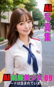 【k769aneme06673】AI写真集 AI制服美少女09