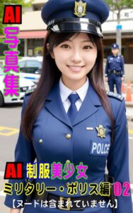 【k769aneme06733】AI写真集 AI制服美少女 ミリタリー・ポリス編02