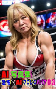 【k769aneme06750】AI写真集 恐怖のAIプロレスババア03