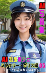 【k769aneme06814】AI写真集 AI制服美少女 ミリタリー・ポリス編05