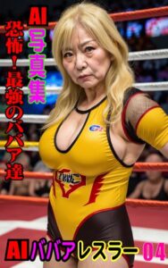 【k769aneme06815】AI写真集 AIババアレスラー04