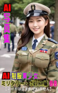 【k769aneme06844】AI写真集 AI制服美少女 ミリタリー・ポリス編08