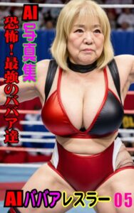 【k769aneme06898】AI写真集 AIババアレスラー05