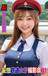 【k769aneme06906】AI写真集 妄想鉄道女子撮影会 41