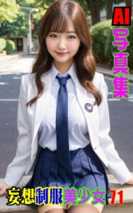 【k769aneme06908】AI写真集 妄想制服美少女 71