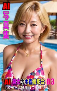 【k769aneme06924】AI写真集 AI熟女の水着撮影会 03