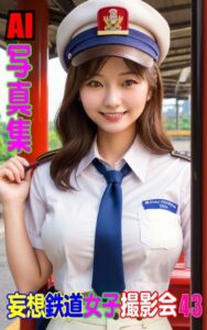 【k769aneme06934】AI写真集 妄想鉄道女子撮影会 43