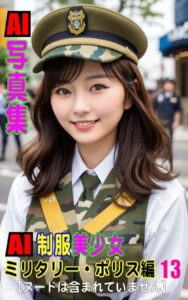 【k769aneme06966】AI写真集 AI制服美少女 ミリタリー・ポリス編13