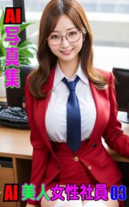 【k769aneme06974】AI写真集 AI美人女性社員 03