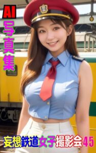 【k769aneme06980】AI写真集 妄想鉄道女子撮影会 45