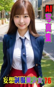 【k769aneme06981】AI写真集 妄想制服美少女 76