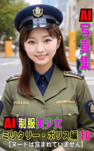 【k769aneme07011】AI写真集 AI制服美少女 ミリタリー・ポリス編16