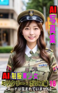 【k769aneme07026】AI写真集 AI制服美少女 ミリタリー・ポリス編18