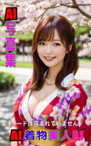 【k769aneme07181】AI写真集 AI着物美人 01