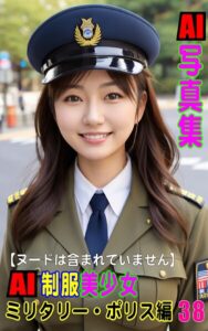 【k769aneme07356】AI写真集 AI制服美少女 ミリタリー・ポリス編38