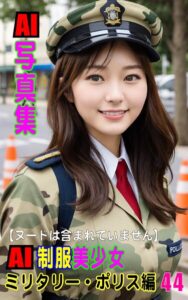 【k769aneme07466】AI写真集 AI制服美少女 ミリタリー・ポリス編44