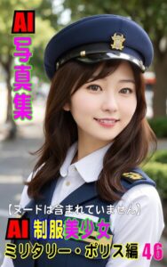 【k769aneme07517】AI写真集 AI制服美少女 ミリタリー・ポリス編46