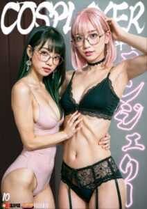 【s281asnph00648】AIコスプレイヤー平日ランジェリー 10