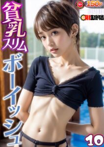【s281asnph00656】AI貧乳スリムボーイッシュ vol.010