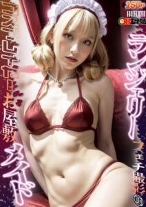 【s281asnph00702】AIコスプレイヤーお屋敷メイドランジェリーフェチ撮影 010