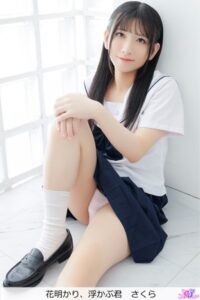 【s425asnph00186】花明かり、浮かぶ君 さくら