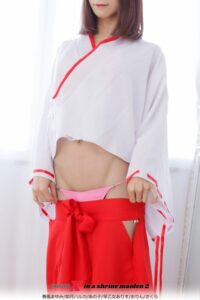 【s425asnph00191】［403P］ X in a shrine maiden 2
