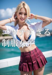 【s511ahuat00798】エッチすぎる制服女子 ギャルとビーチで、、、