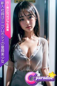 【s518ahuat00102】新入社員はミニマムボディの童顔美少女 AI美少女グラビア写真集【C-Paradise】