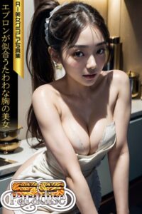 【s519ahuat00316】エプロンが似合うたわわな胸の美女 【SS-Paradise】