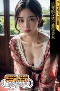 【s519ahuat00318】挑発的な透け着物美女 AI美女グラビア写真集【SS-Paradise】